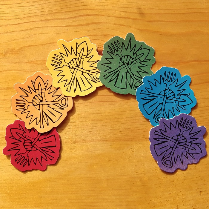 Seed Ambassadors Project Stickers Rainbow